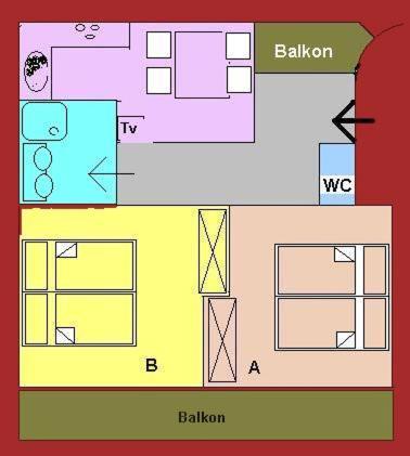Appartement Habicher Pettneu am Arlberg Eksteriør bilde